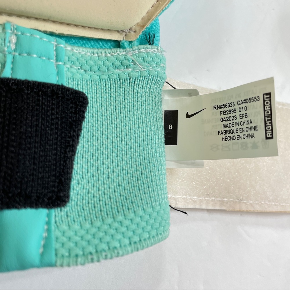 Nike GK Vapor Grip 3 ACC Soccer Goalkeeper Gloves Unisex Size 8 FB2999-010 - Picture 5 of 6
